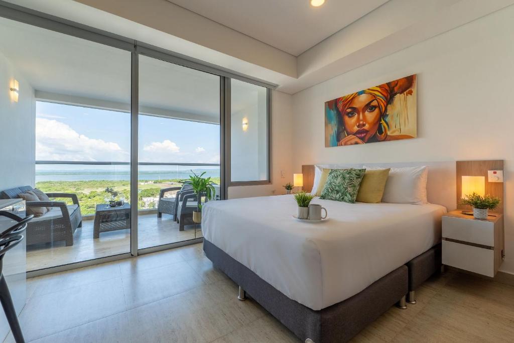 Suite moderna piso 15 amanecer espectacular CB1535 - 2