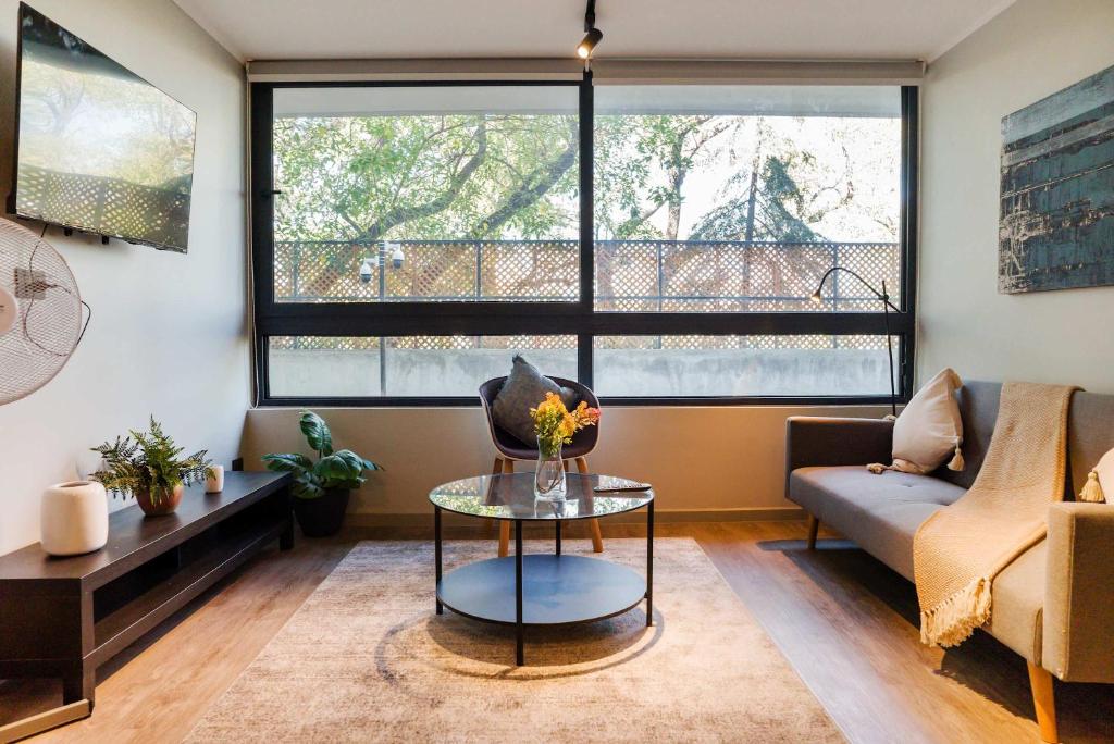 2BR In The Heart of Providencia Ideal for 4, Santiago