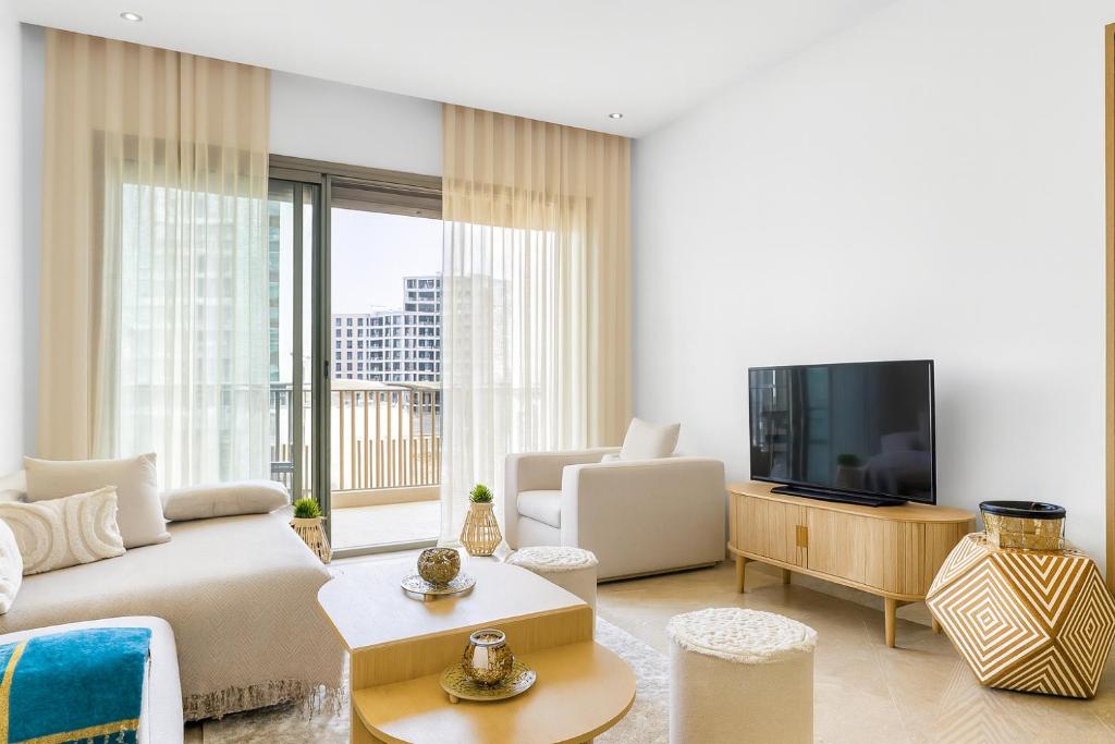 Kridarek - Appartement chic et cosy à Casa Finance City, Casablanca