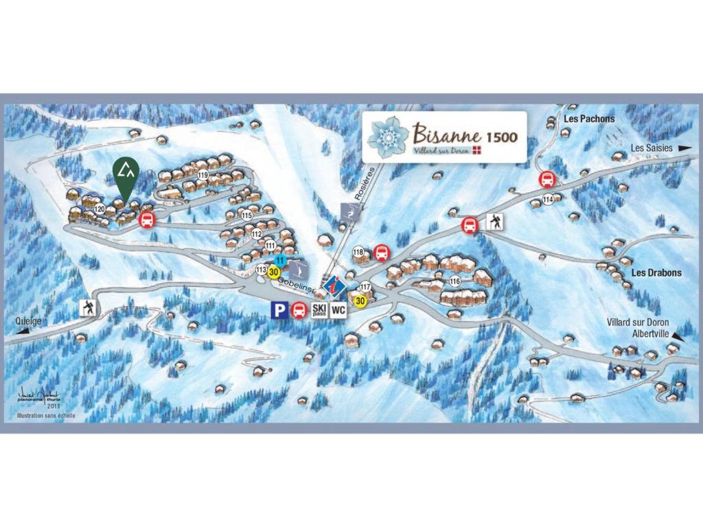 Appartement à Bisanne 1500, 6 personnes, parking inclus - 5