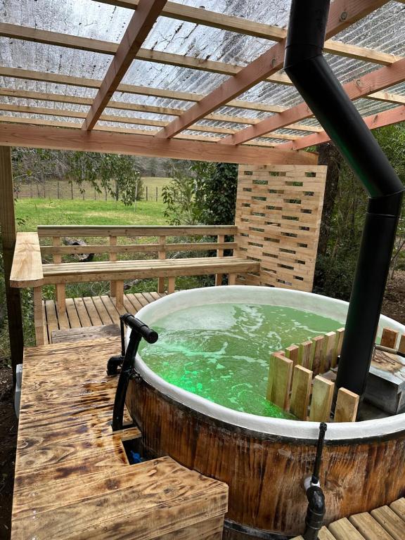 Oasis Tiny House & Tinaja, Pichare