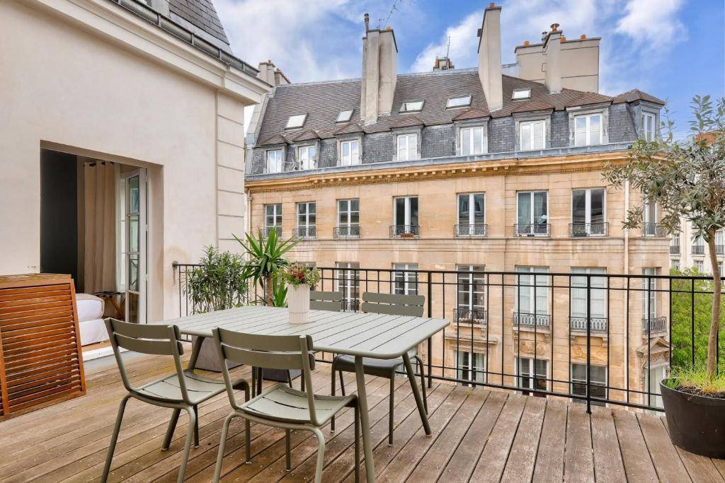 Grande terrasse, climatisation, 3 chambres, Marais - 2