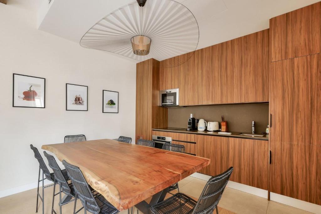 Grande terrasse, climatisation, 3 chambres, Marais - 4