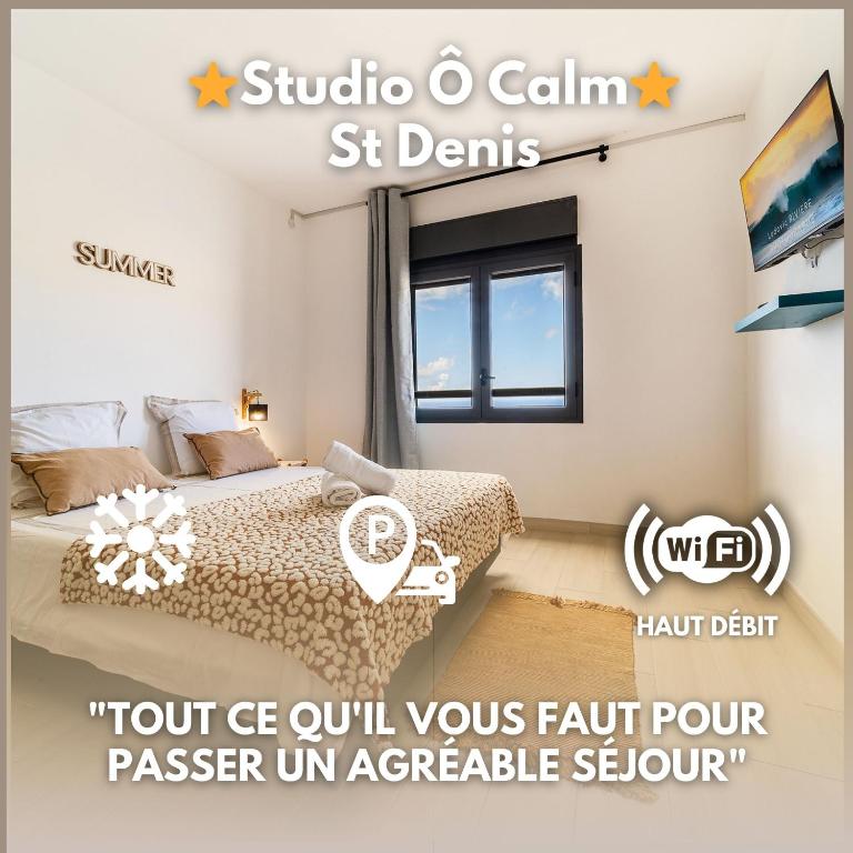 Studio Ô Calm - Confort & sérénité, proche aéroport, Saint-Denis