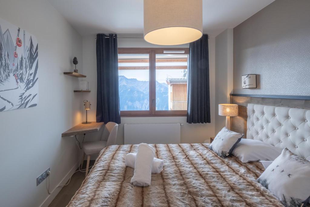Alpe d'Huez Houses - Chez Robin - Fermes de l'Alpe - Flambant neuf et magnifique 4 chambres Plein SUD - 5