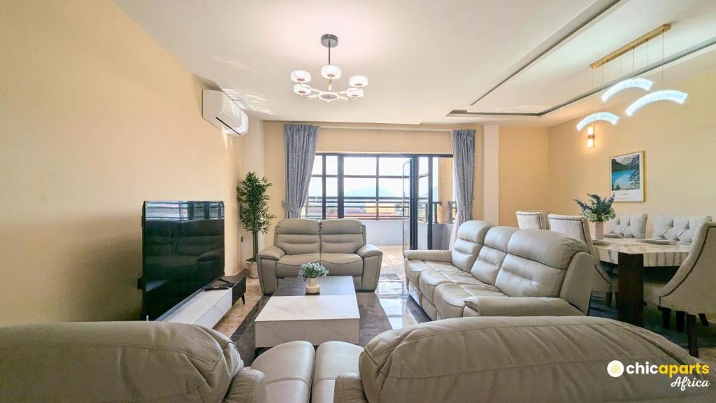 Chic studio with parking and rooftop, Yaoundé