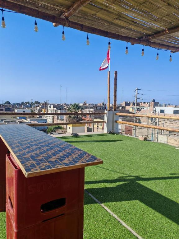 Colonial style house with rooftop, Pisco