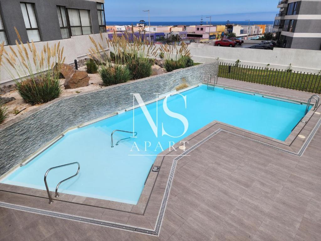 Moderno Departamento con Vista al Mar y Parking - Cercano a Mall - 1