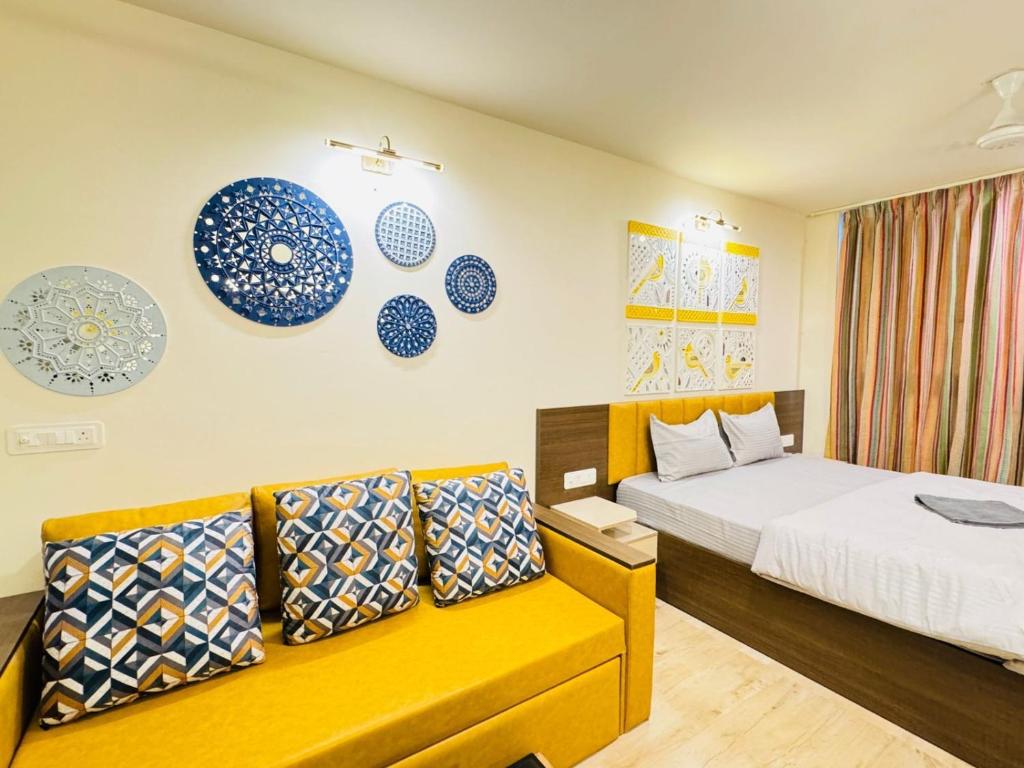 Rang Mahal - a boutique stay w kitchenette, Džajpur