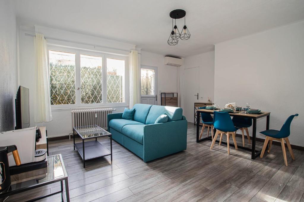 Charmant 2p proche des plages, appartement Céladon - 4