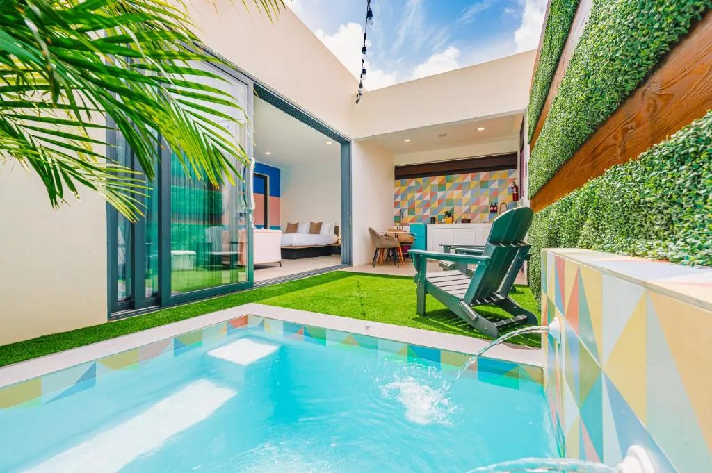 Privada Stays - Lofts with Private Pool and Oasis, near Eagle Beach, hotel en Palm-Eagle Beach
