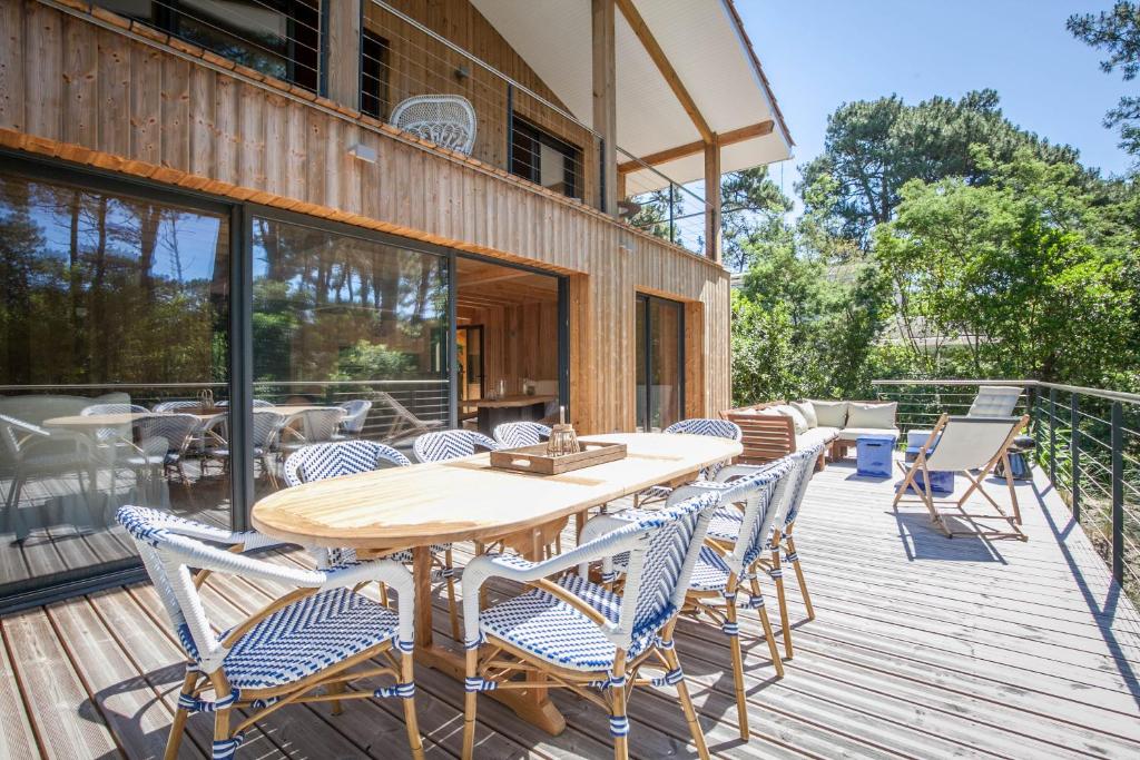 Villa Des Sittelles au Cap Ferret - Piscine - Proche Plage des Américains et Belisaire - 4
