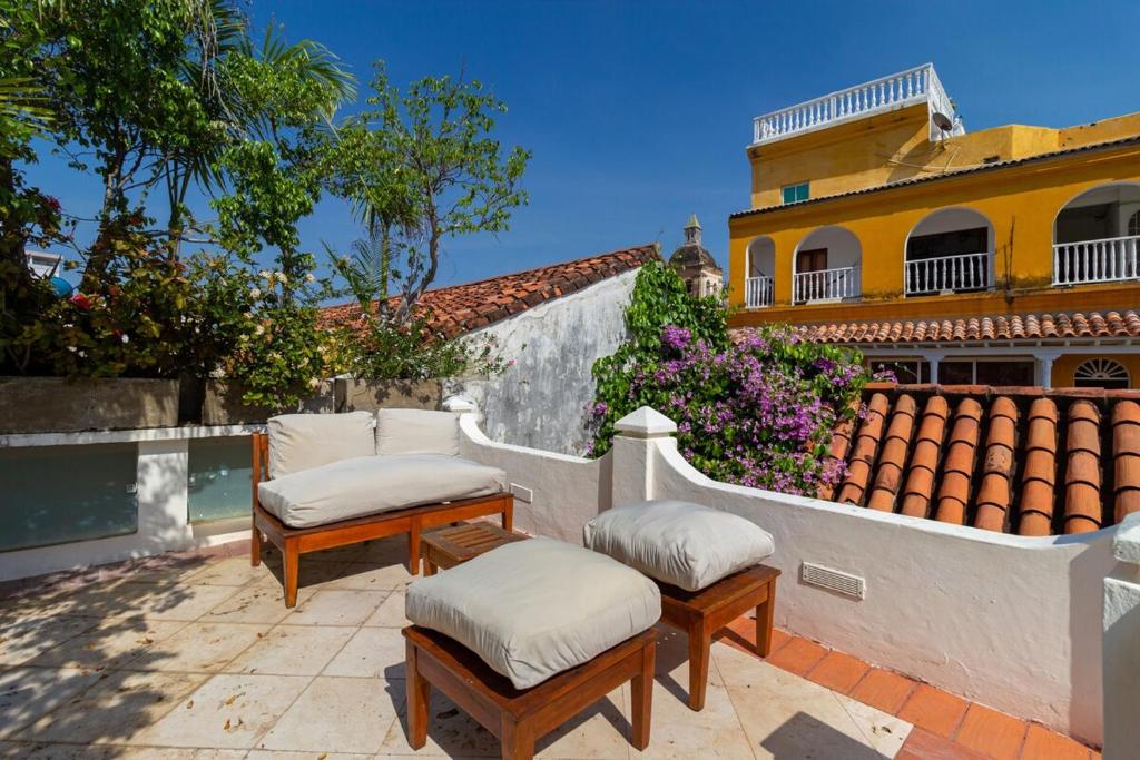 Heated pool Spectacular House Historic Center - 4