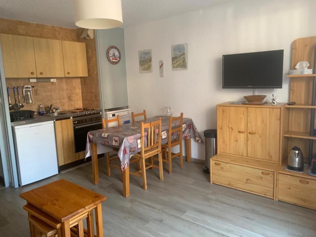 Studio cabine fonctionnel pour 4 pers, expo Ouest à Valloire - FR-1-263-608 - 3