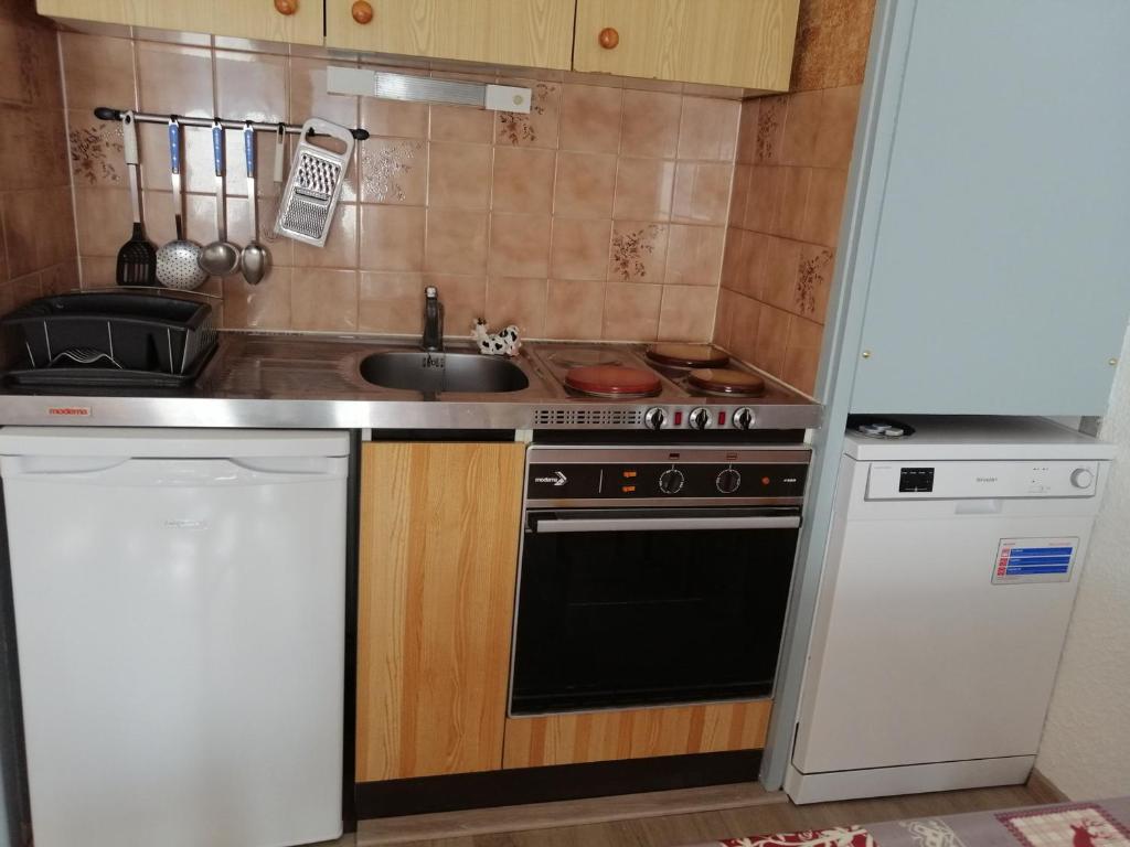 Studio cabine fonctionnel pour 4 pers, expo Ouest à Valloire - FR-1-263-608 - 4