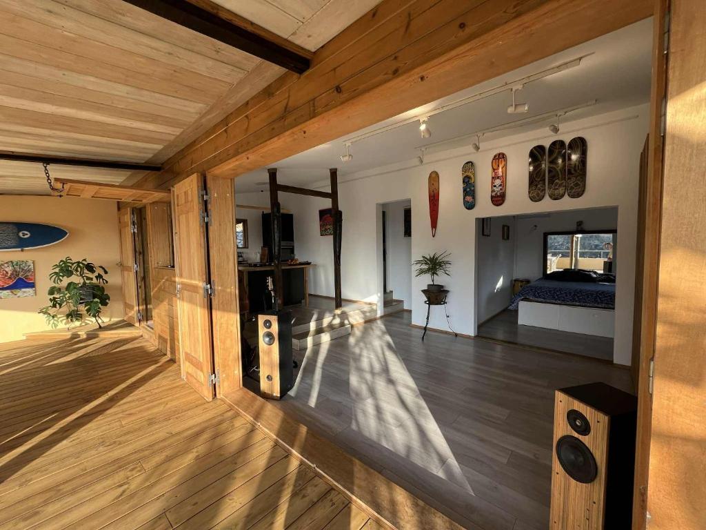 la case au bord de la grande ravine avec vue mer, Trois Bassins