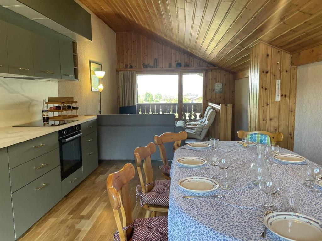 Duplex lumineux 3 pièces, 7 pers, 3 balcons, proche pistes et commerces, parking, ski bus - FR-1-572-72 - 4