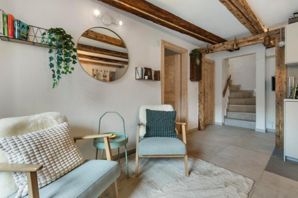 Grand-St-Bernard, Liddes - 4 pers - cosy & rénové - 2