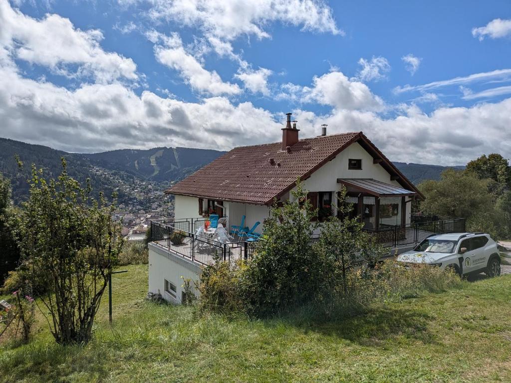 Gîte fonctionnel avec terrasse et vue, Gérardmer - FR-1-589-402, Gérardmer