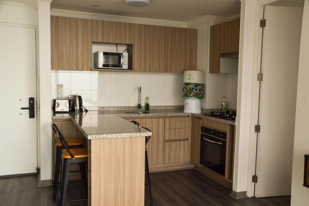 Moderno Departamento con Vista al Puerto - Céntrico en Iquique - 3