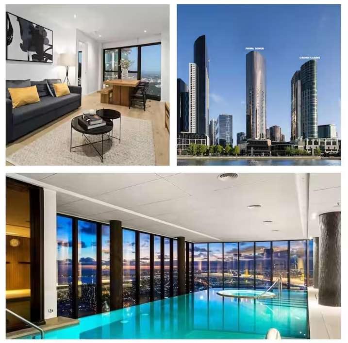 Prima Tower - Elegant Apartment with Stunning City Views, Melbourne
