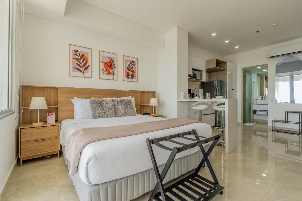 CB937 | Stylish loft piso 9 con balcón y vista ciudad - 5