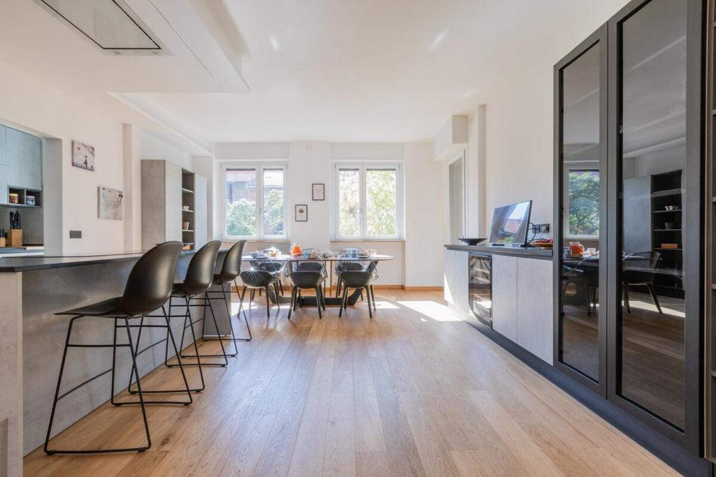Modern family apartment, Turin