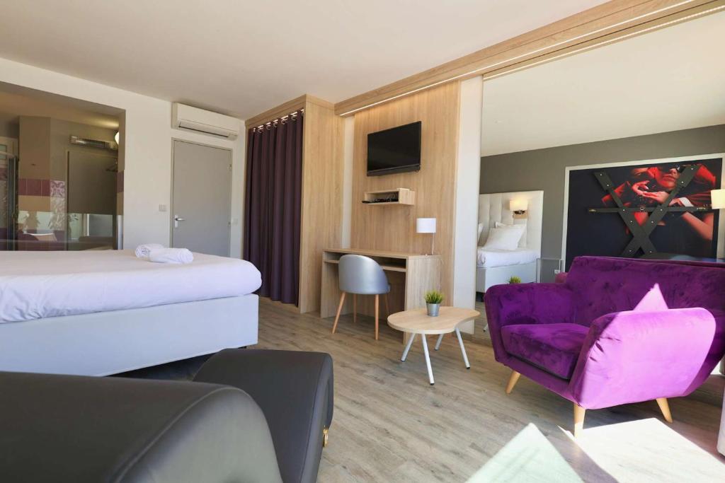 LOVE ROOM Jardin d'Eden BY AGN JE117 - Suite Junior Premium "réservé aux couples" - 4