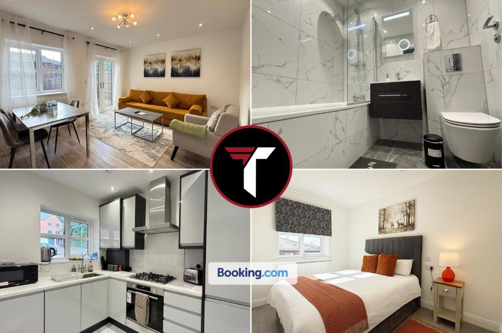 3 bedroom House Contractors and Groups sleeps 5, Aldershot