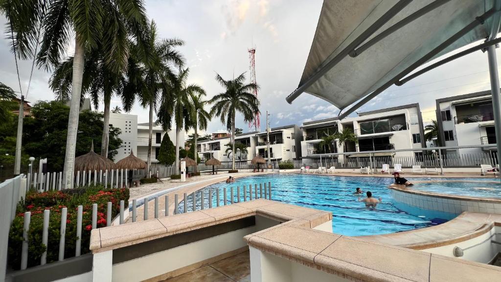 Hermoso Apartasol, cerca al Parque Principal, Piscinas, Aire acondicionado - 2