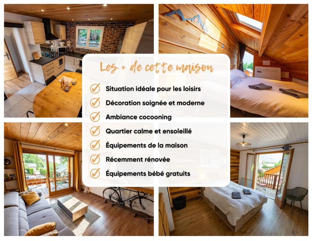 La maison d'Albane Briançon Serre Chevalier Vallée 5 personnes - 2