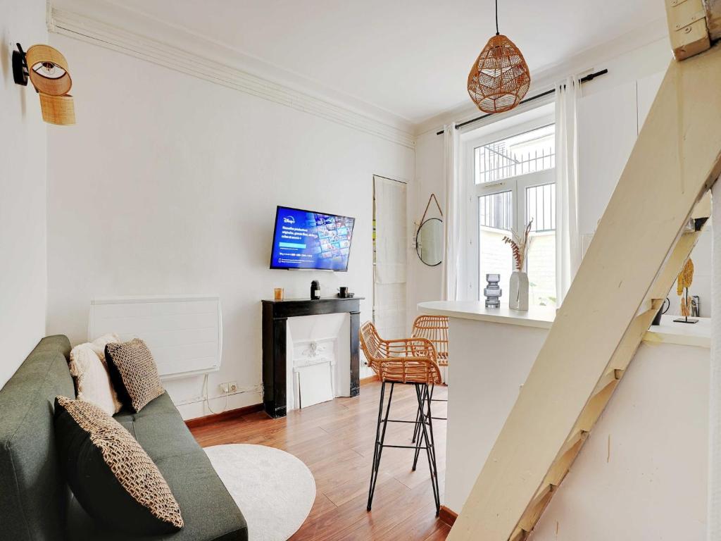 Charming Studio 1BR-2P - Batignolles - 3