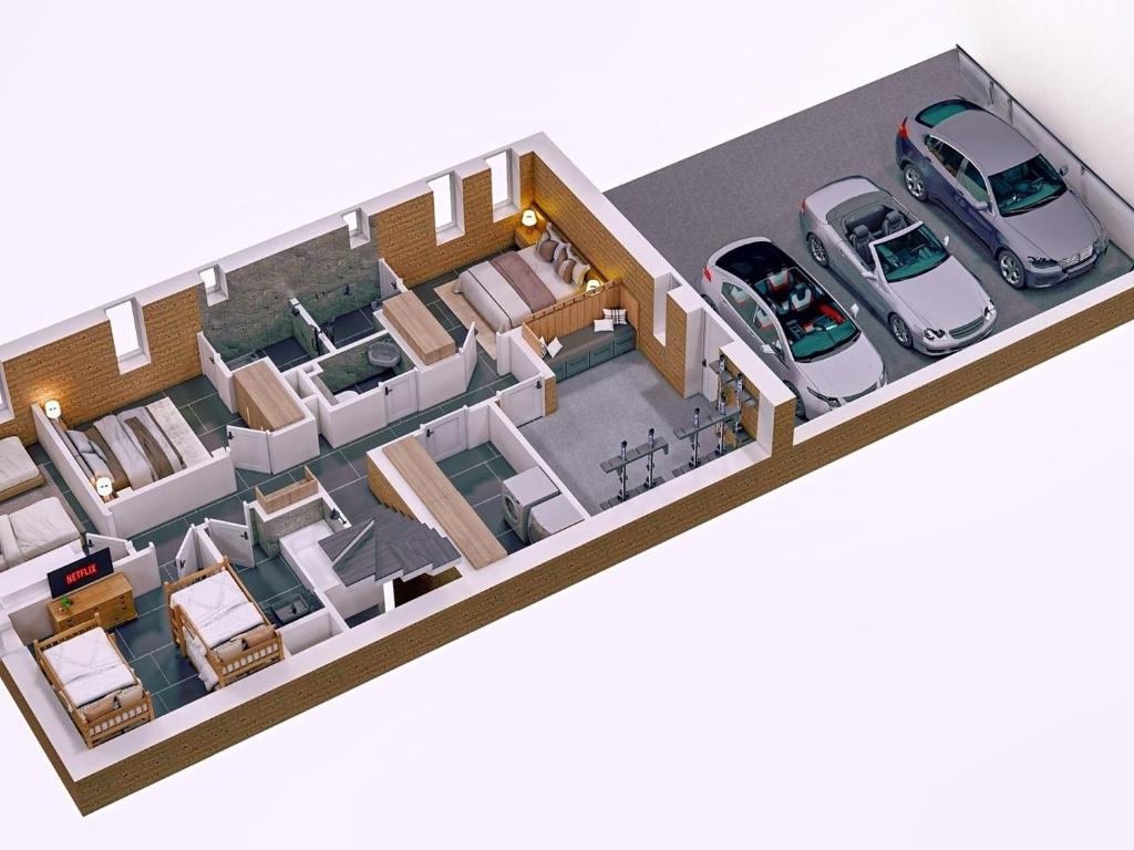 Chalet d'exception au Corbier pour 14 pers., WiFi, Parking - 3