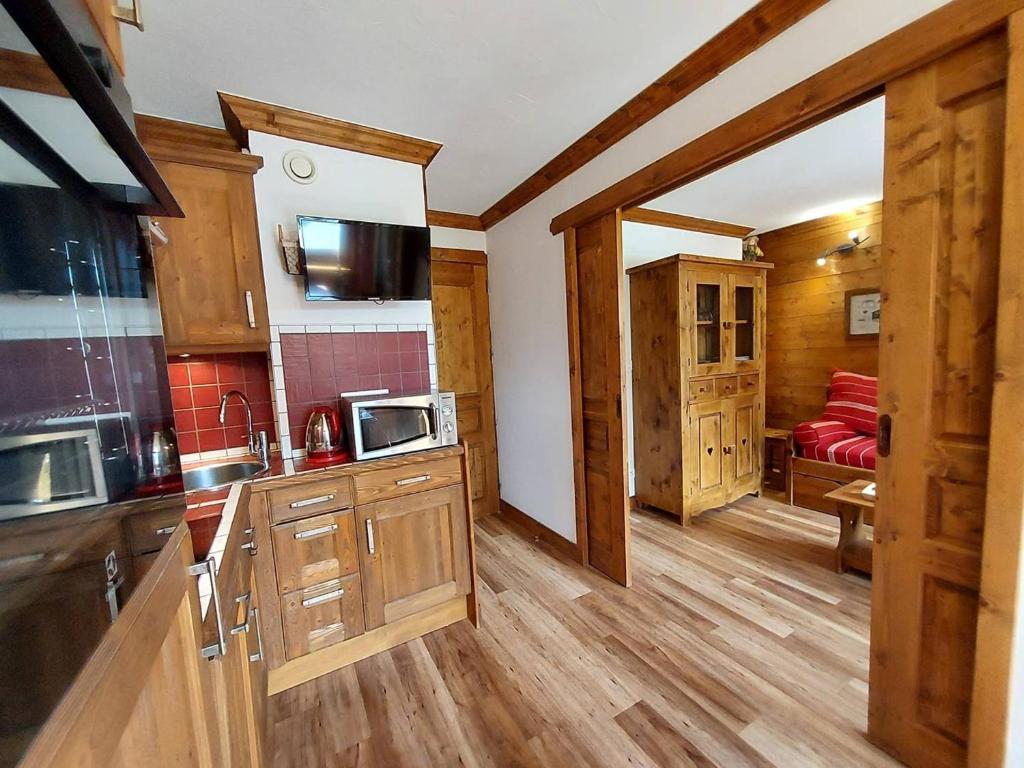 Studio divisible 4 pers. rénové proche pistes Valmorel - FR-1-356-543 - 1