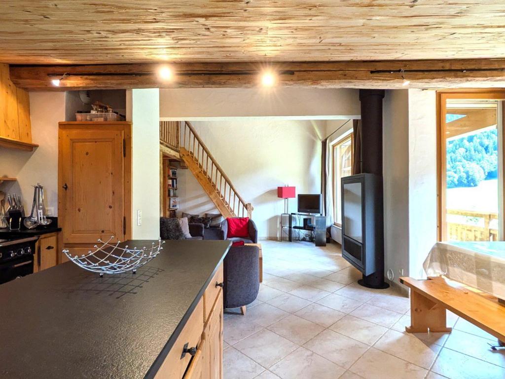 Appartement chalet 2 chambres & mezzanine à La Clusaz - FR-1-459-248 - 1
