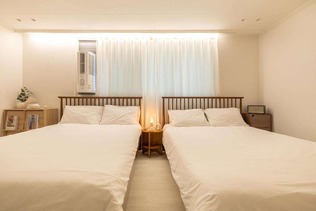 신규할인 stay1239#서울#공항철도#2Room#3퀸베드#DMC역#홍대 #AREX#서울역#가족친화, Seoul