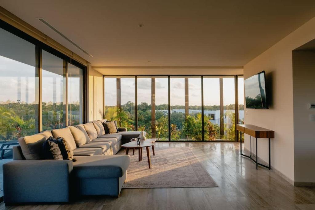 Luxury Jungle View Unit - 2BR with Private Pool & Spacious Balcony, Tulum