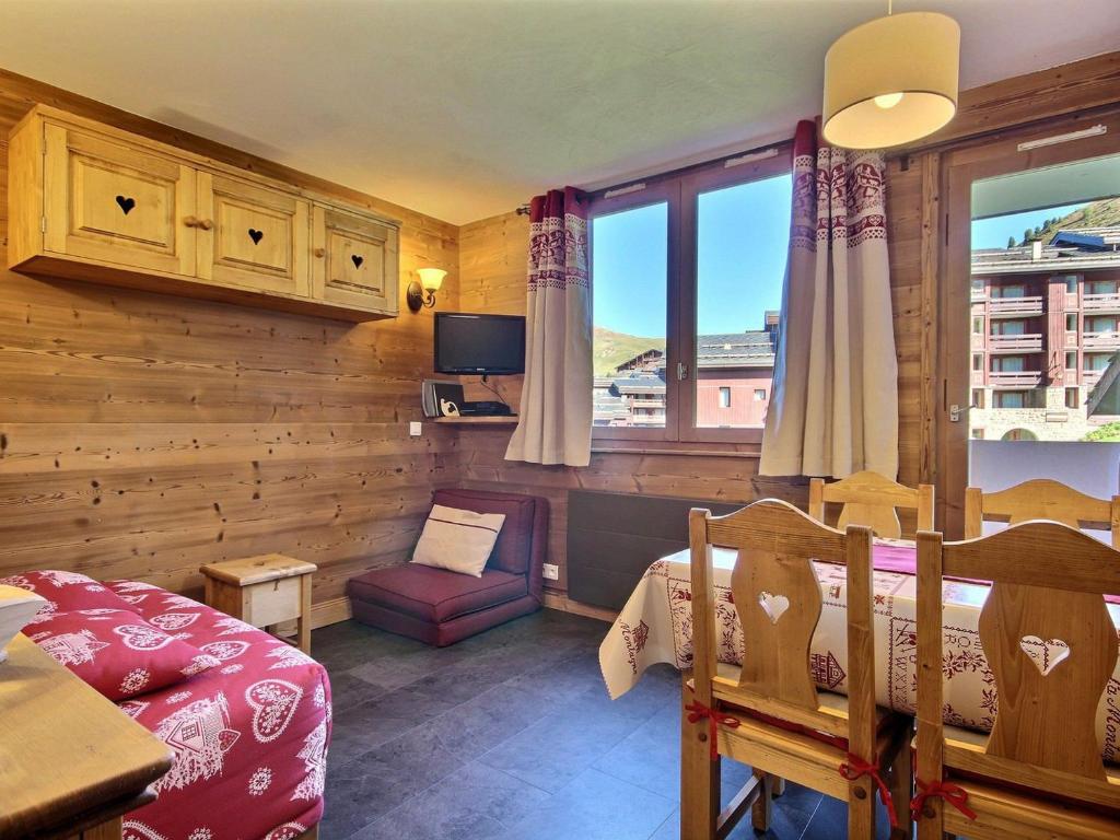 Studio-cabine rénové, 4 pers, sur les pistes, Belle Plagne - FR-1-455-141 - 1