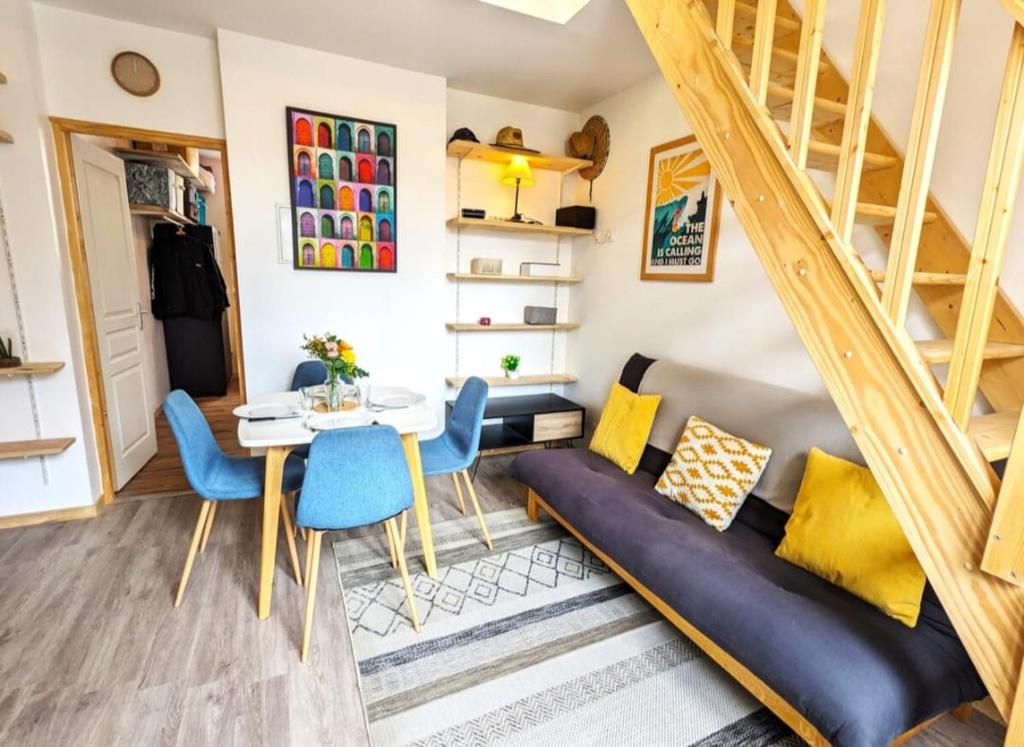 T2 bis moderne avec mezzanine calme hyper centre, Le Mans