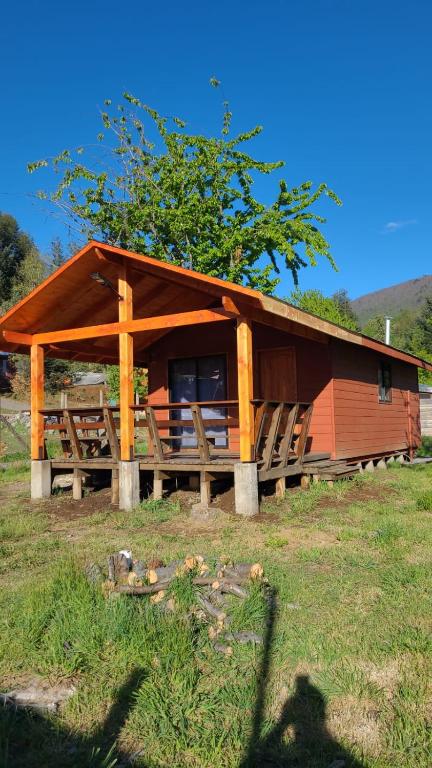 Cabaña caburgua un ambiente - 1