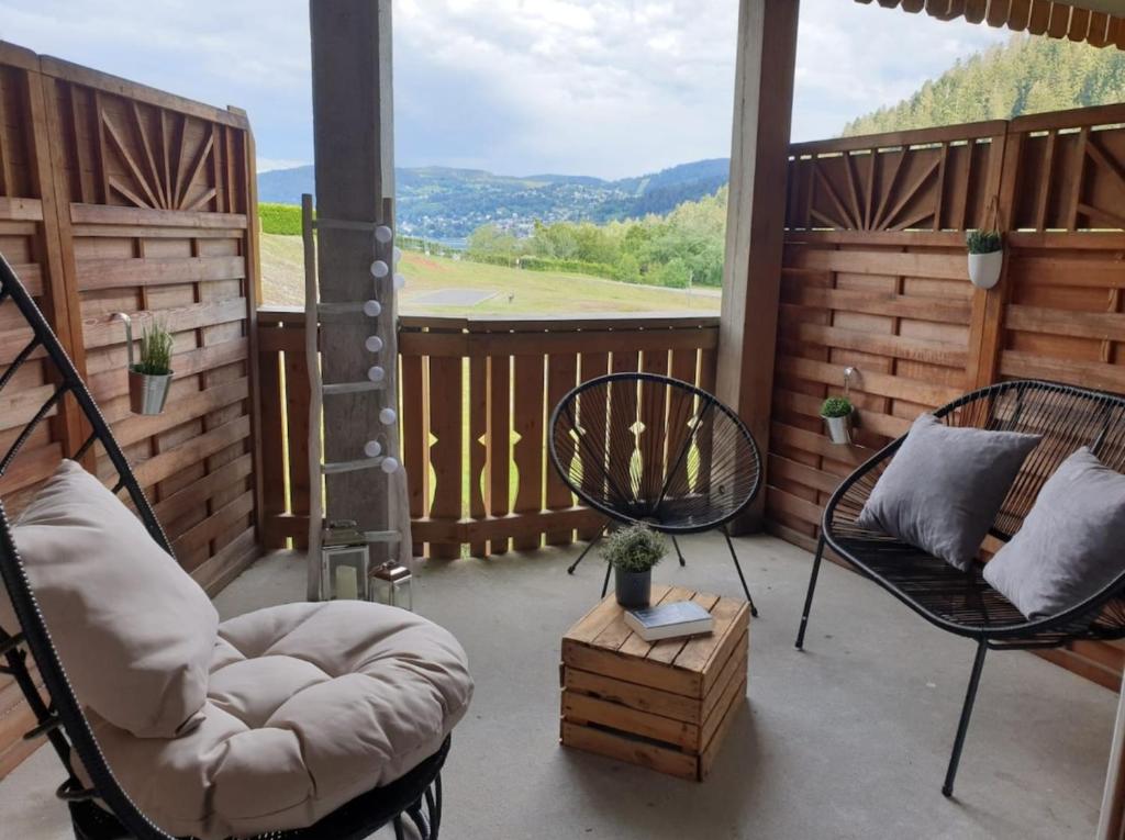 bel appartement avec vue sur lac et piste 4 a 6 pers - 1