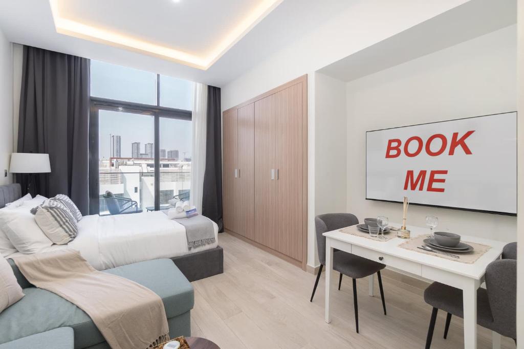 Meydan Apartment sleeps 4 with a Private Balcony, Dubaï