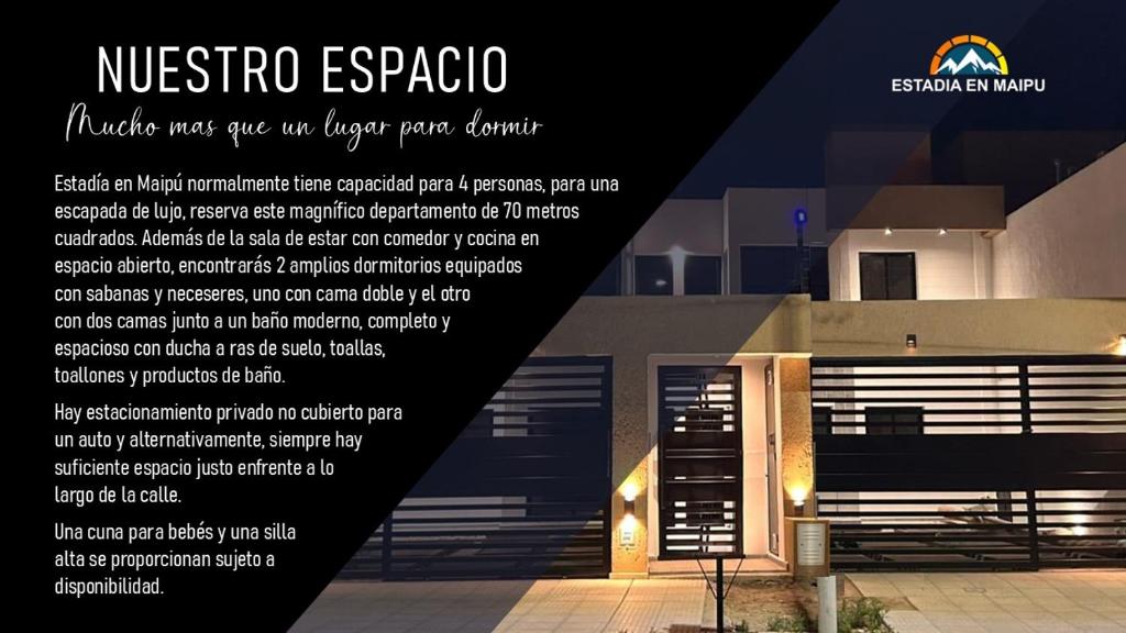 Estadía en Maipú - 2