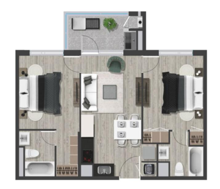 Patagonia Apartment Pool and Comfort - 3