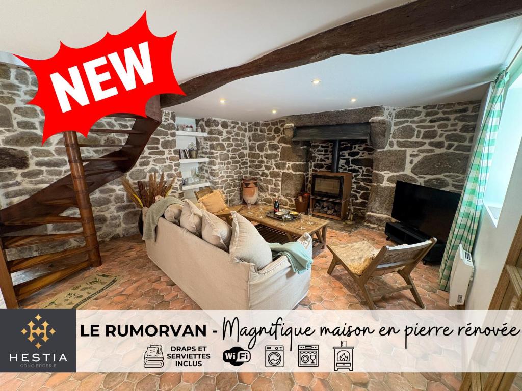 Le Rumorvan - Magnifique maison en pierre renovee, Lanildut
