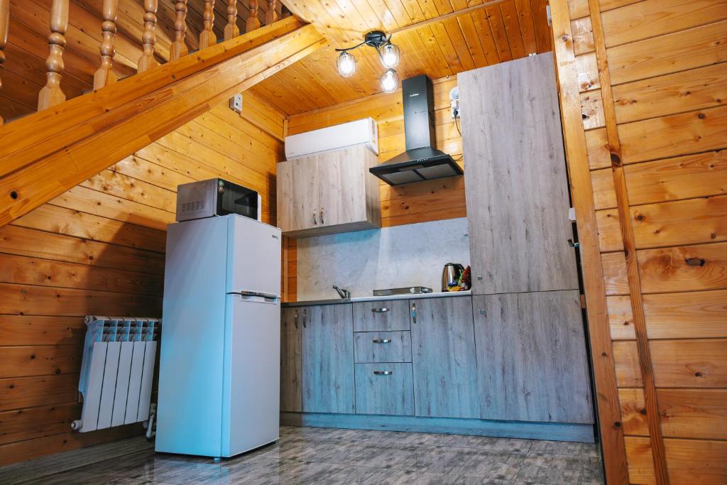 Everest Rest House의 주방 및 거실 이미지