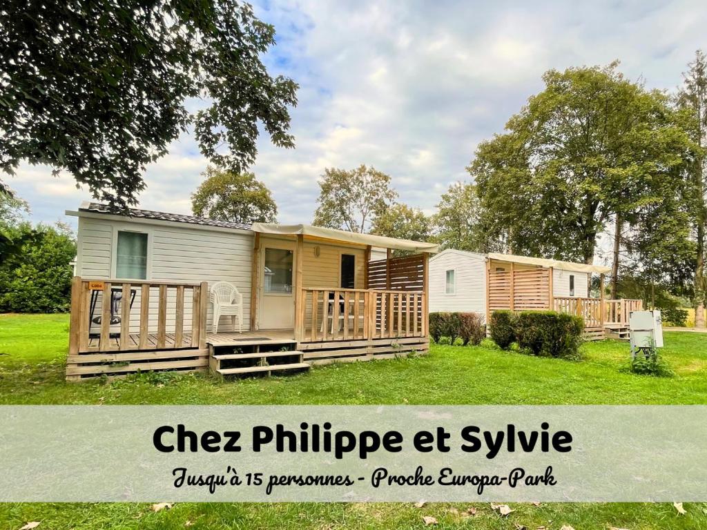 Chez Philippe et Sylvie - 3 bungalows pour 5 proches Europa Park, Boofzheim