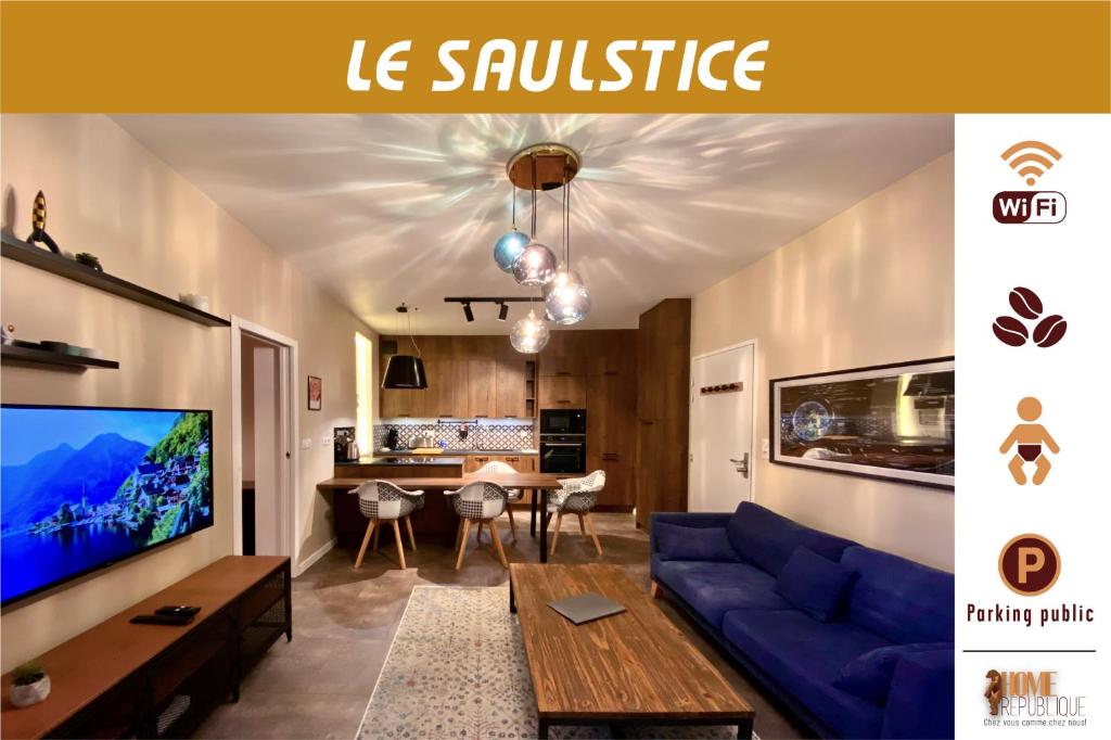 SAULSTICE, Appartement cosmique hyper centre, Auxerre