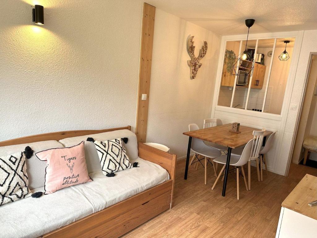 Appartement confortable skis aux pieds avec balcon, 6 pers, Tignes - FR-1-502-398 - 1