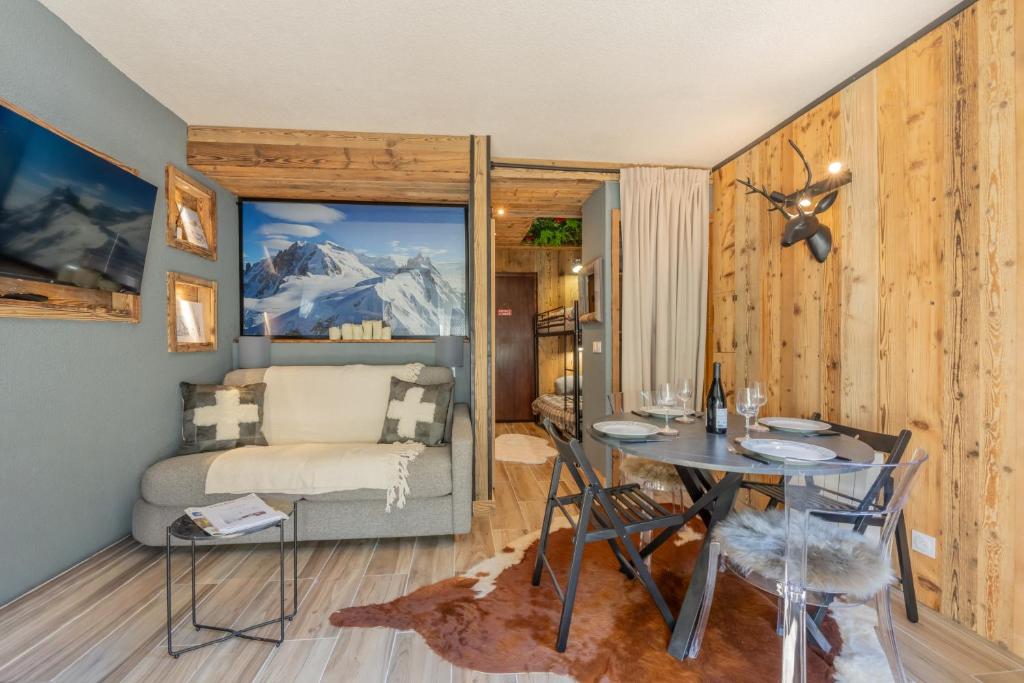 Chalet studio Megève enface des remontées mécaniques et parking gratuit - 1